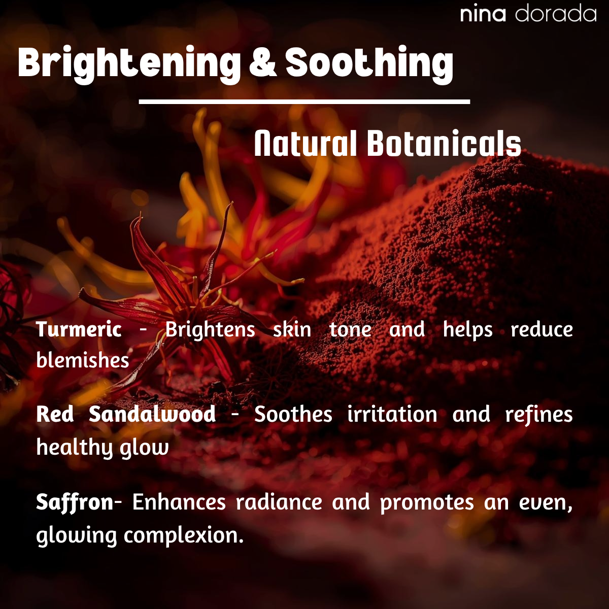 Nina Dorada Aura & Chakra Cleanser | Red Sandalwood, Turmeric & Saffron Extract with Goat Milk | Energized Essential Oils | Natural Brightening Soap Bar | Pack of 2